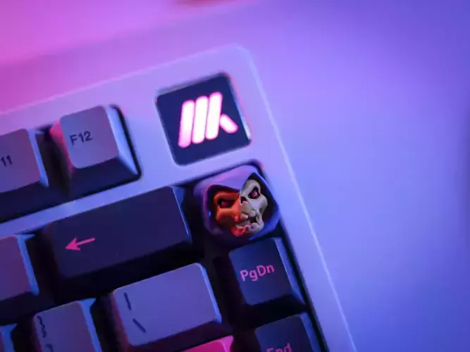 Skeletor keycap