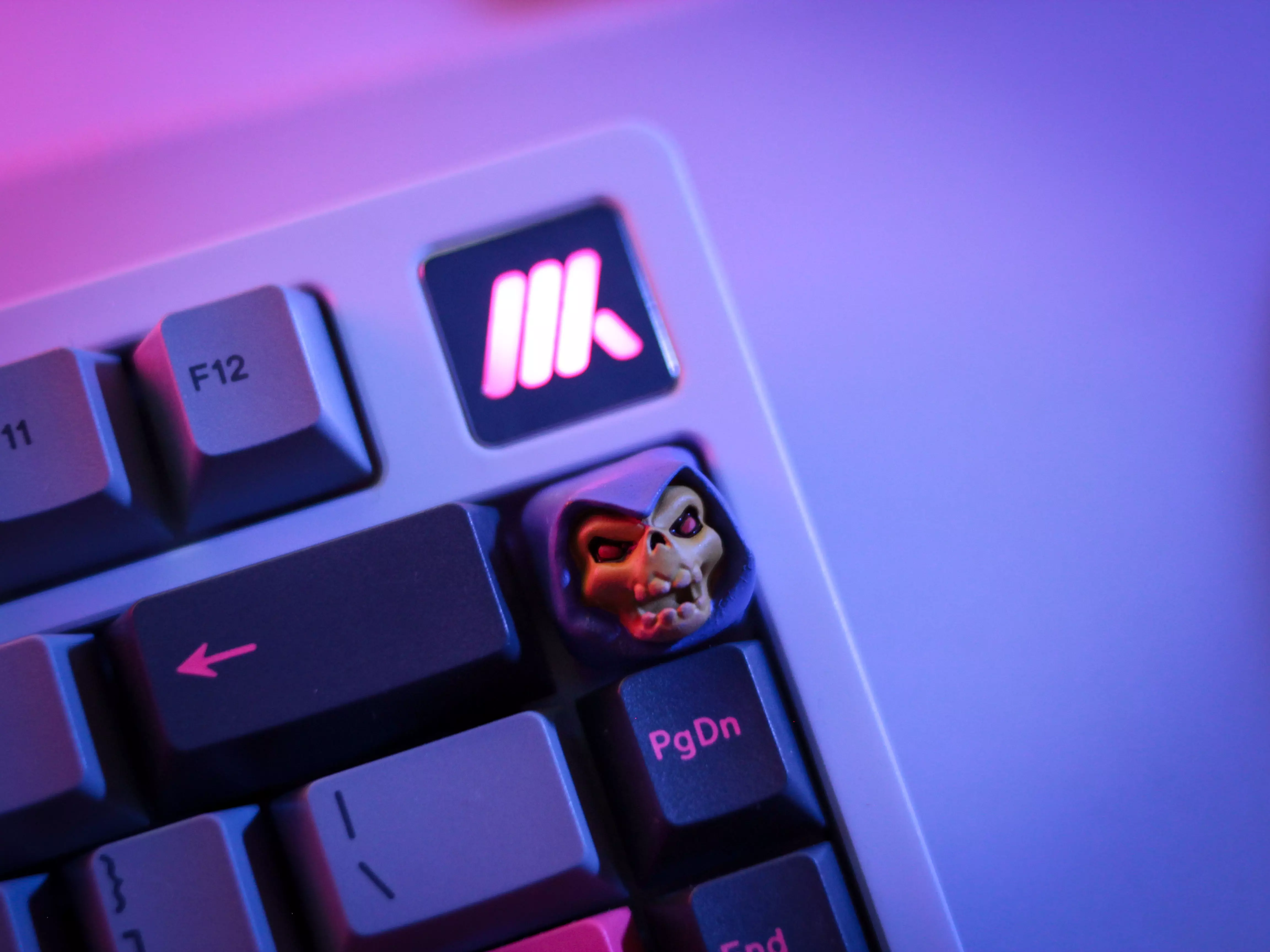 Skeletor keycap 3D print model_0