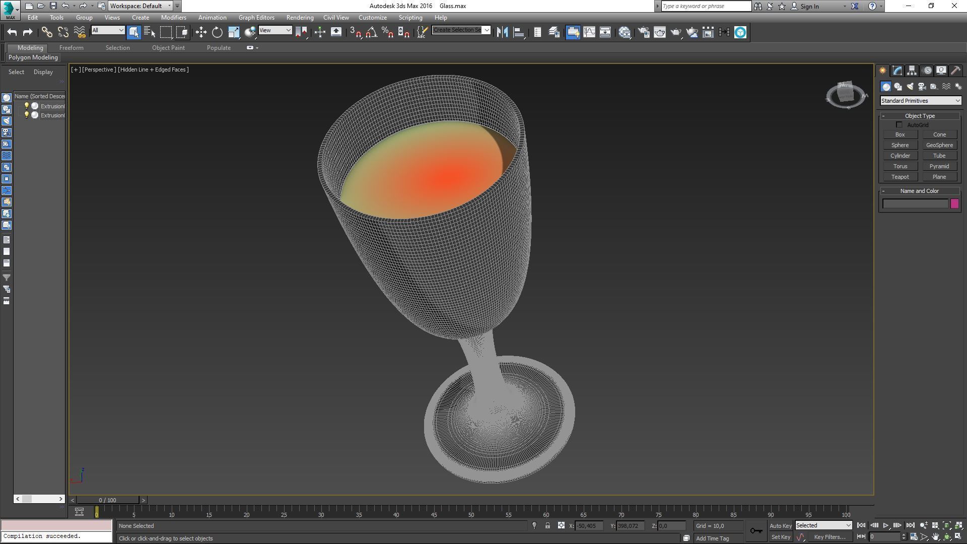 Glass 3D model_4