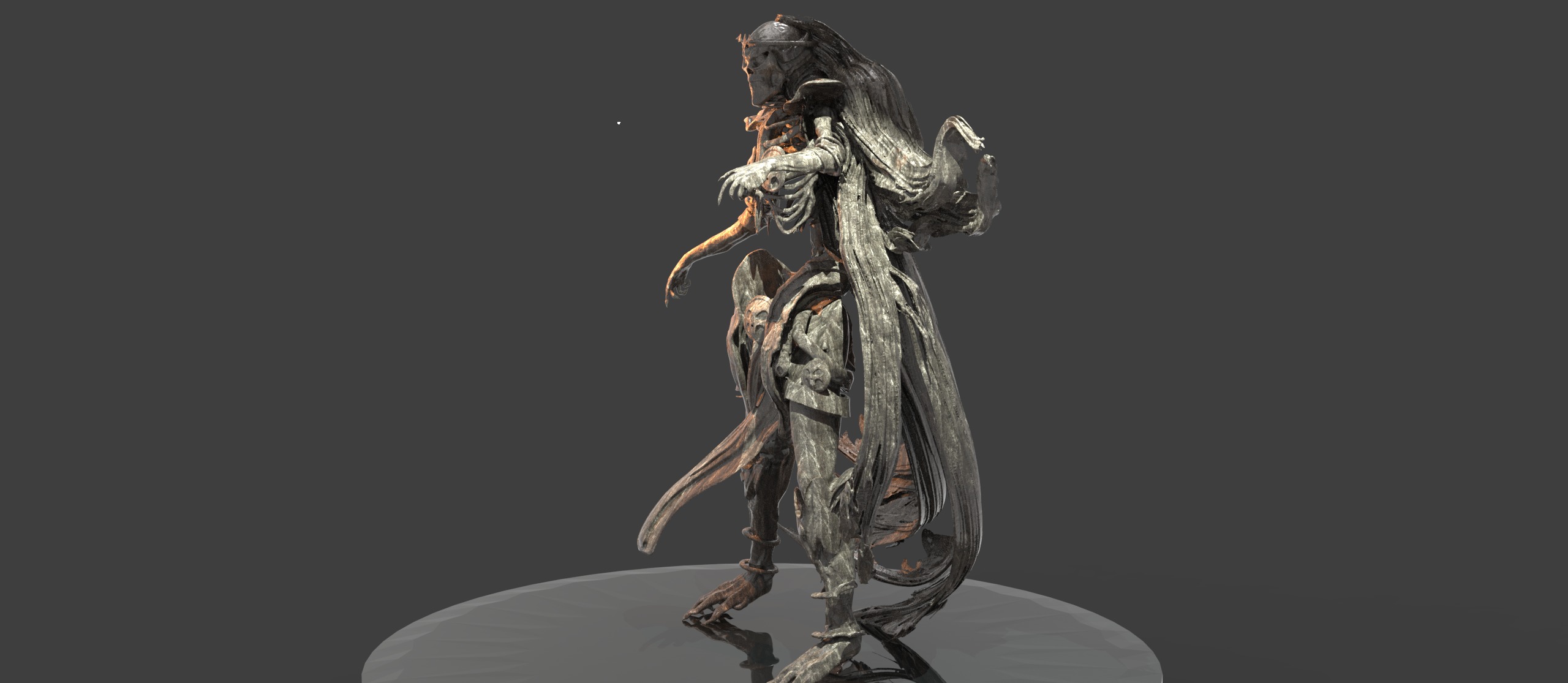 Macabra skeleton 2 3D model_2