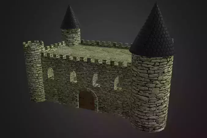 Castle 3D model