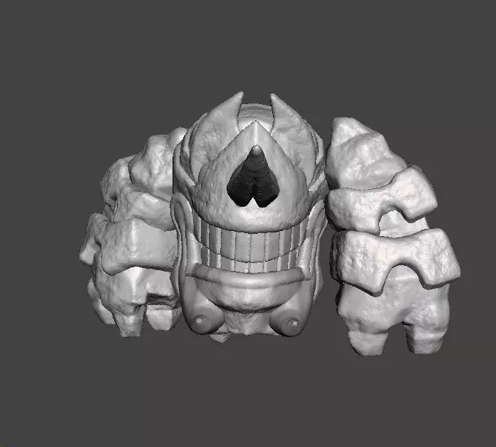 DWARF ROCK STOMPER GUARDIAN MINIATURE MODEL FANTASY GAMES RPG WH 3D print model