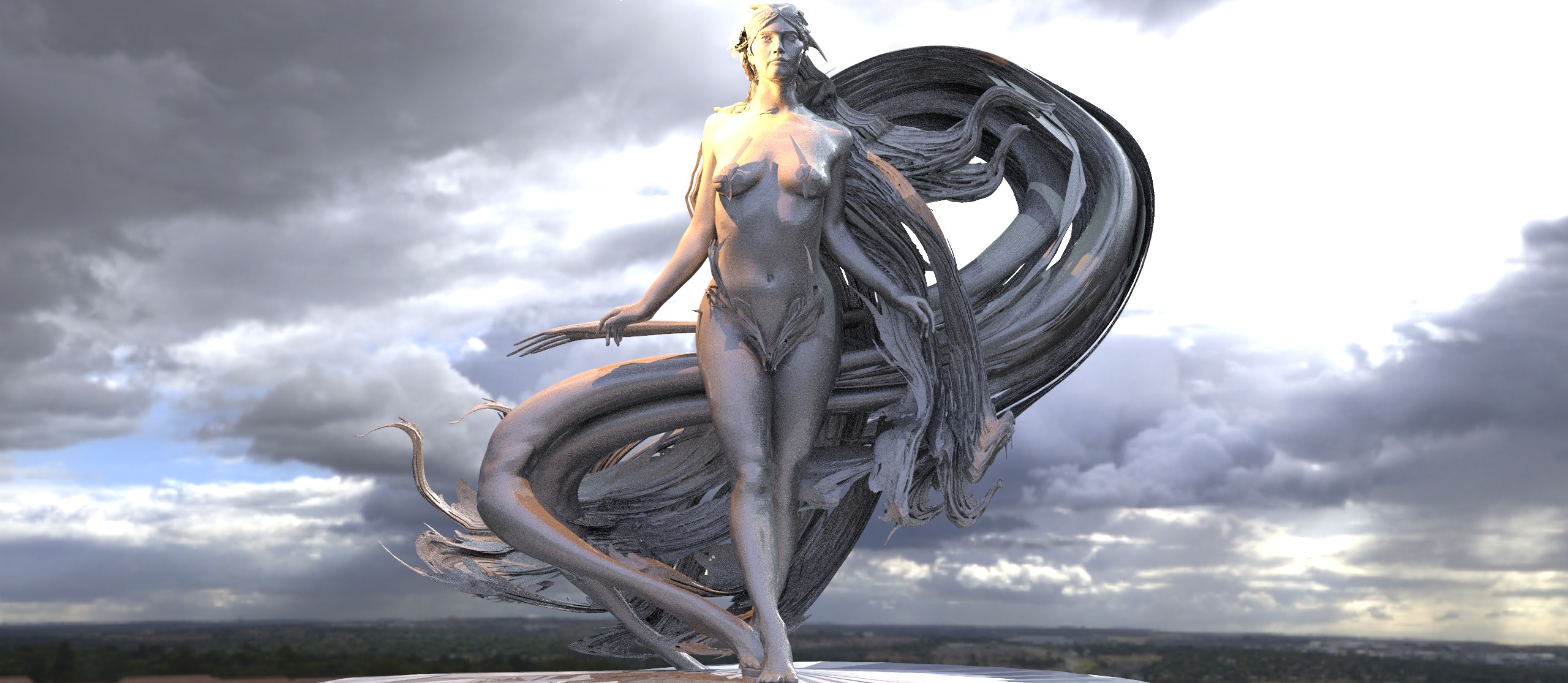 Forest Witch ground 3D model_1