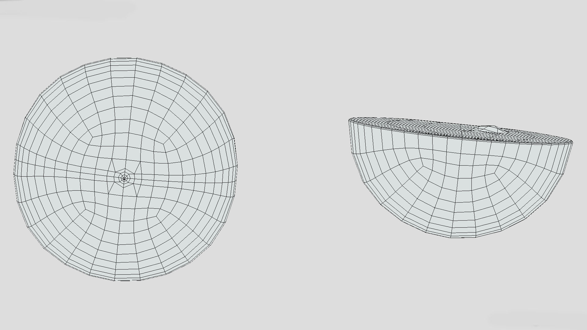 Fruit Chico Low Poly 3D model_9