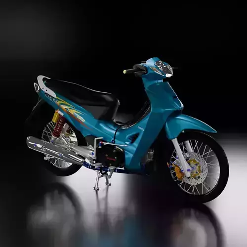 2006 -  Honda Wave 125 3D model