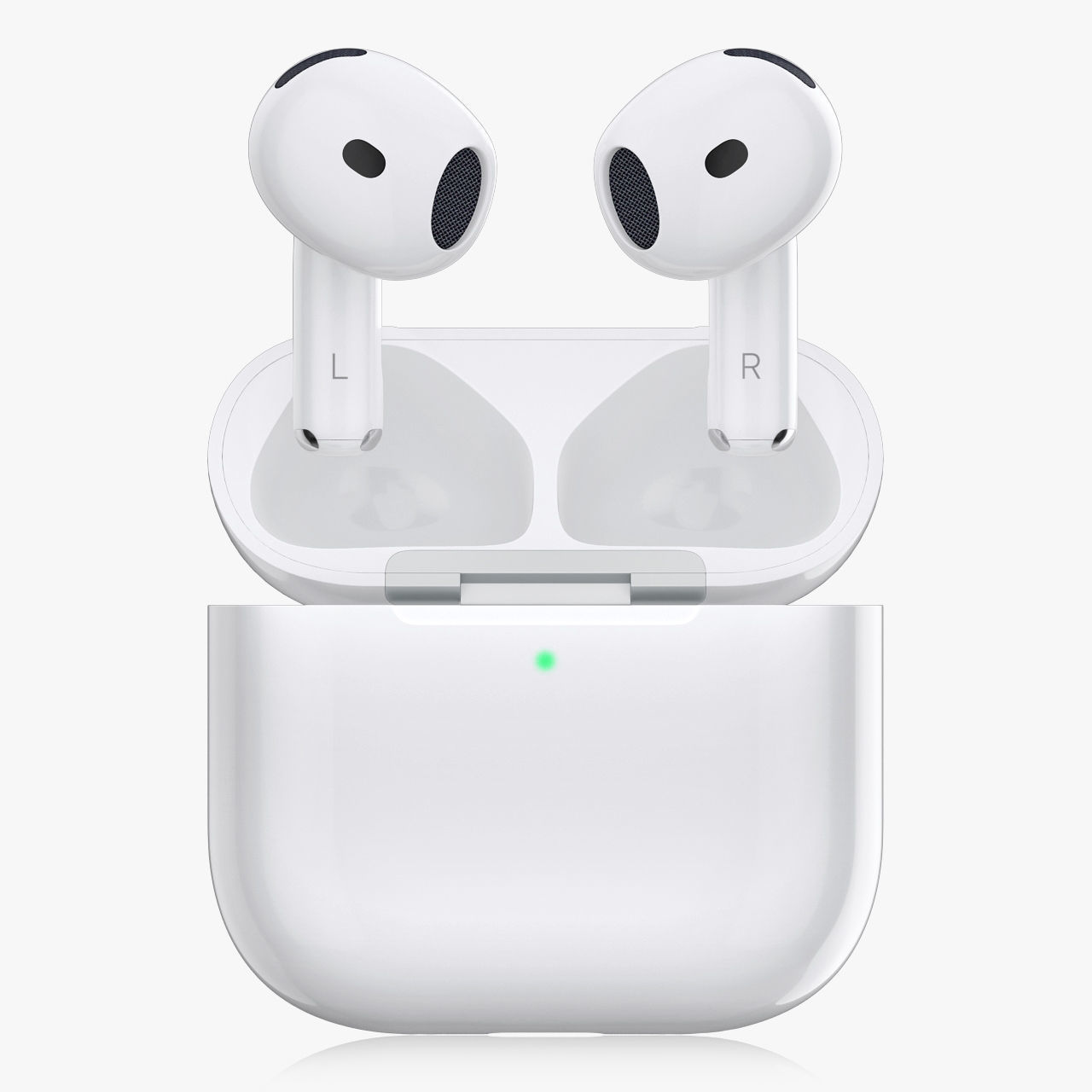 Apple AirPods 4 3D model animated | CGTrader