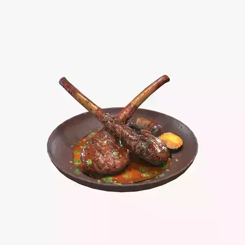 Medieval Lamb Chop V01