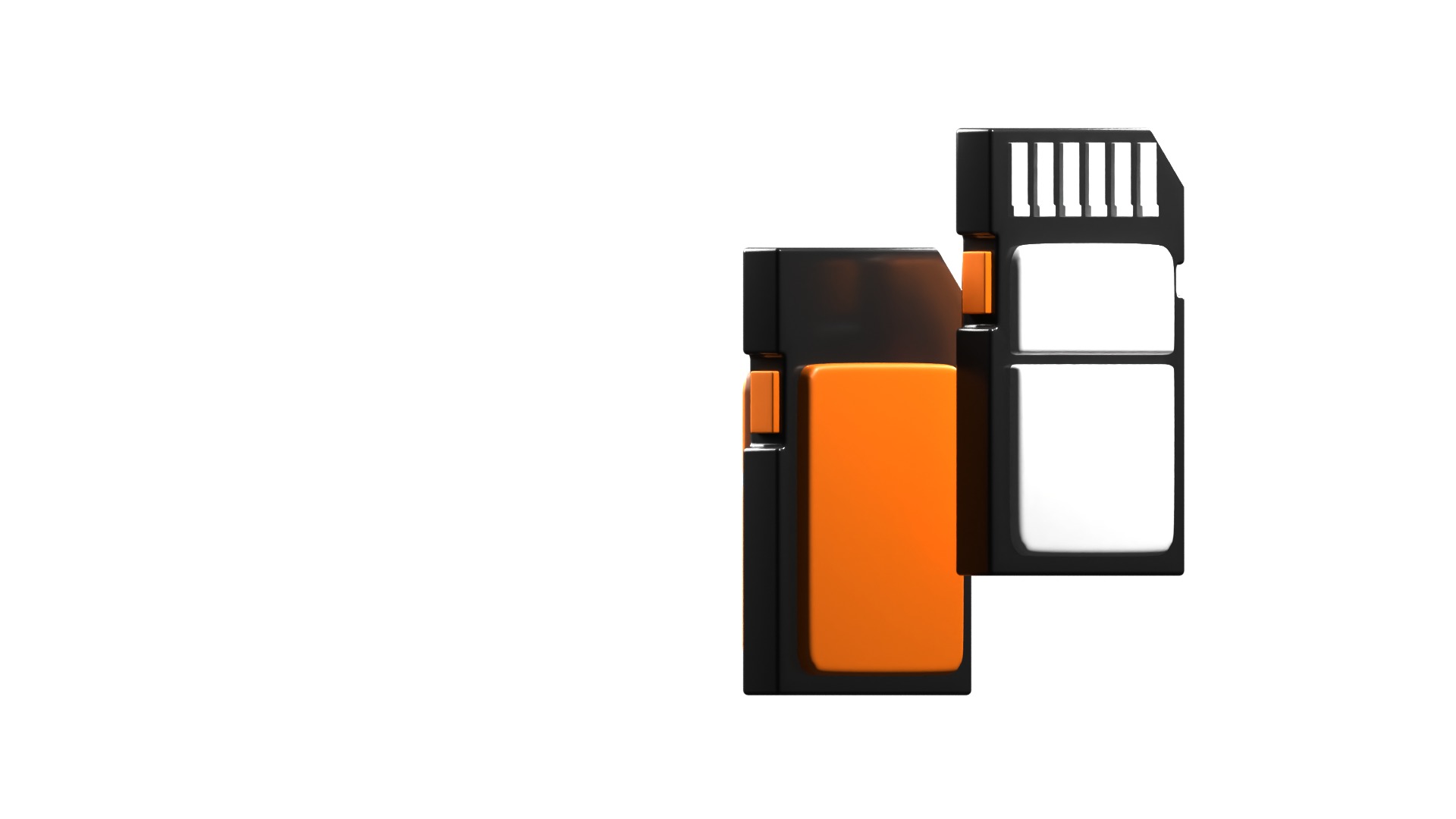 Memory Card 3D model_6