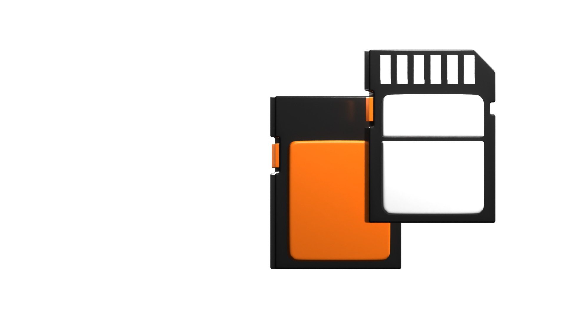 Memory Card 3D model_8