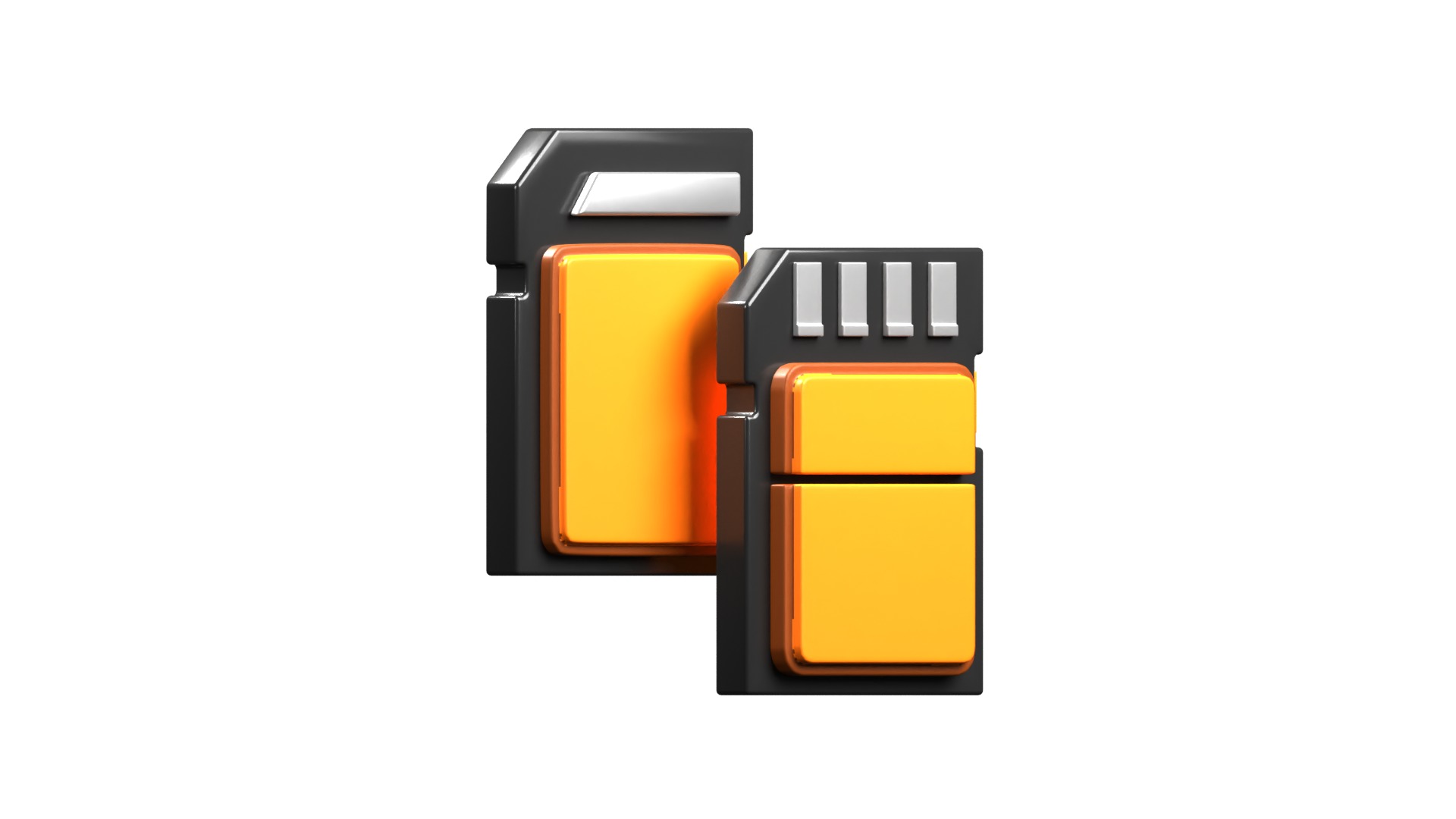 Memory Card 3D model_16