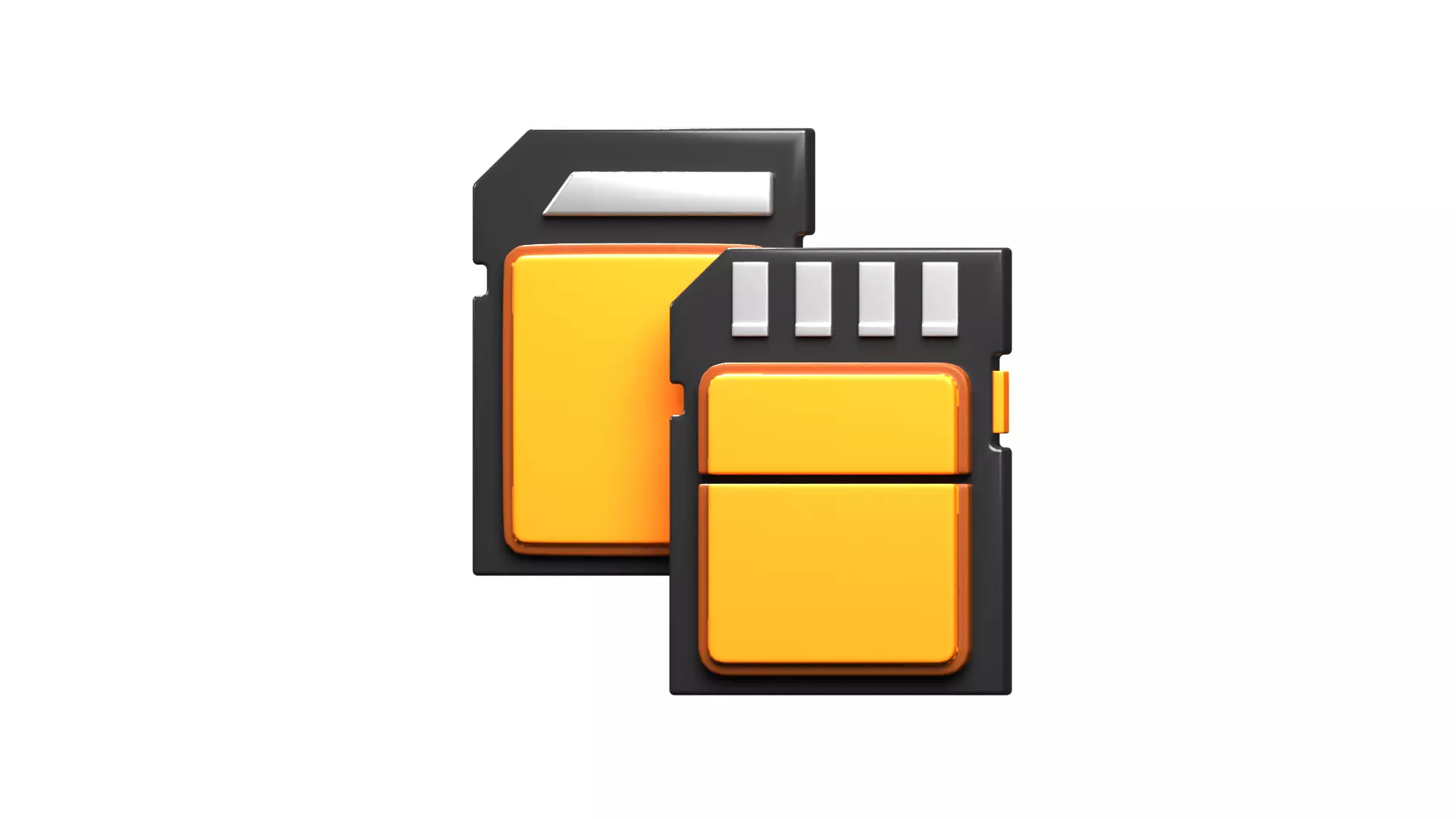 Memory Card 3D model_0