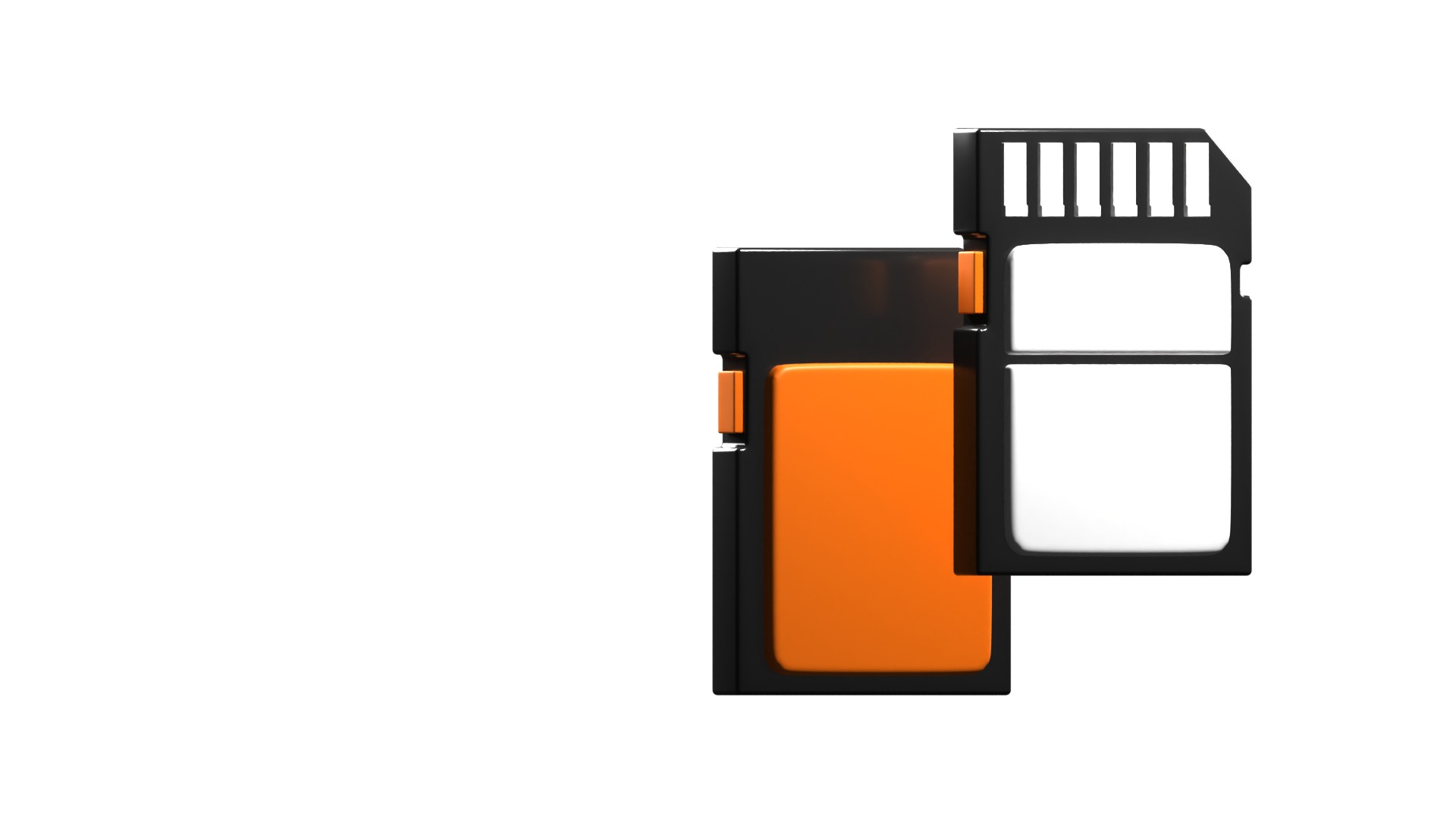 Memory Card 3D model_7