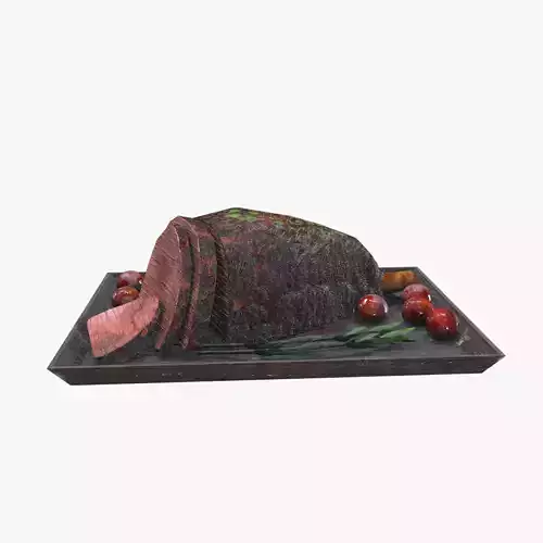 Medieval Lamb Leg Dish