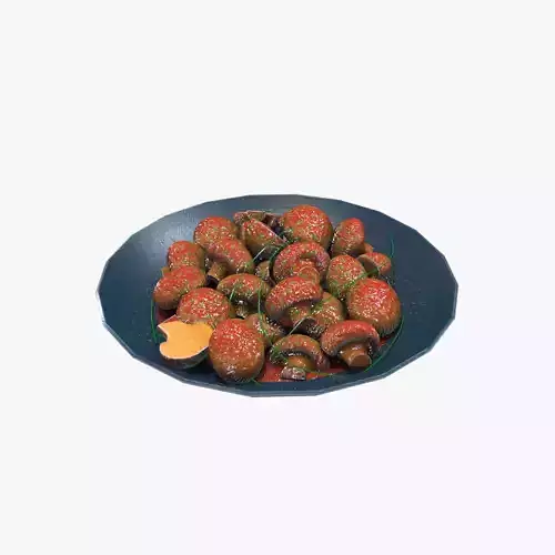 Medieval Mushroom Dish