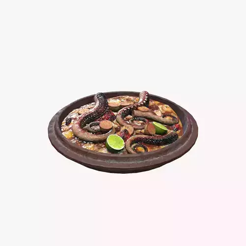 Medieval Octopus Dish