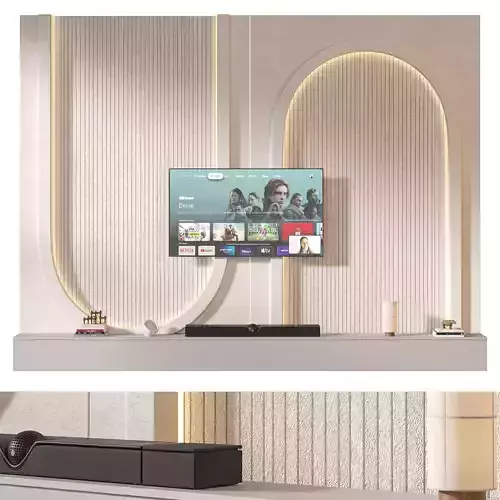 TV wall set 23