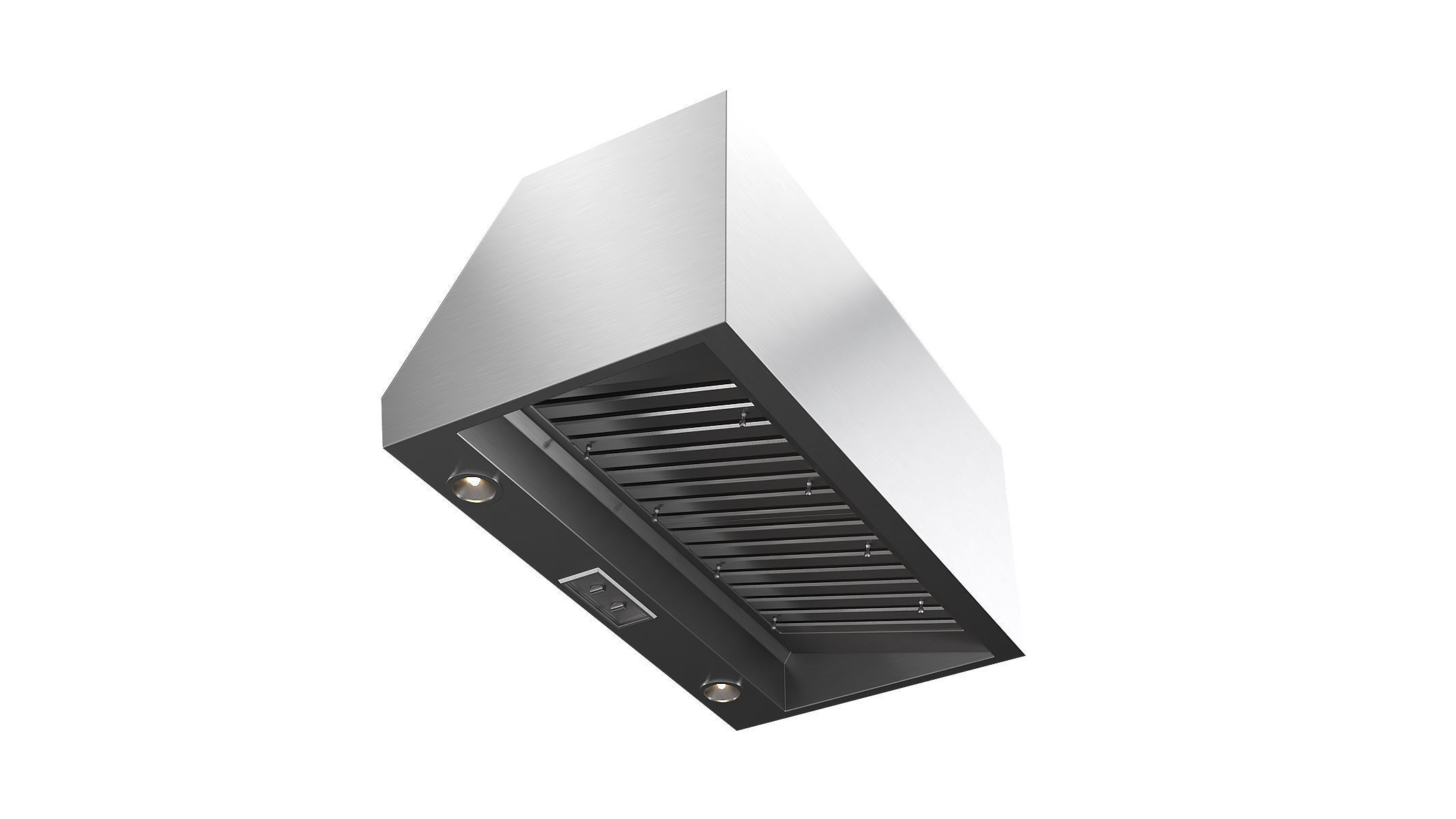 Wolf Wall Mount Canopy Range Hood PW422418 3D model_10