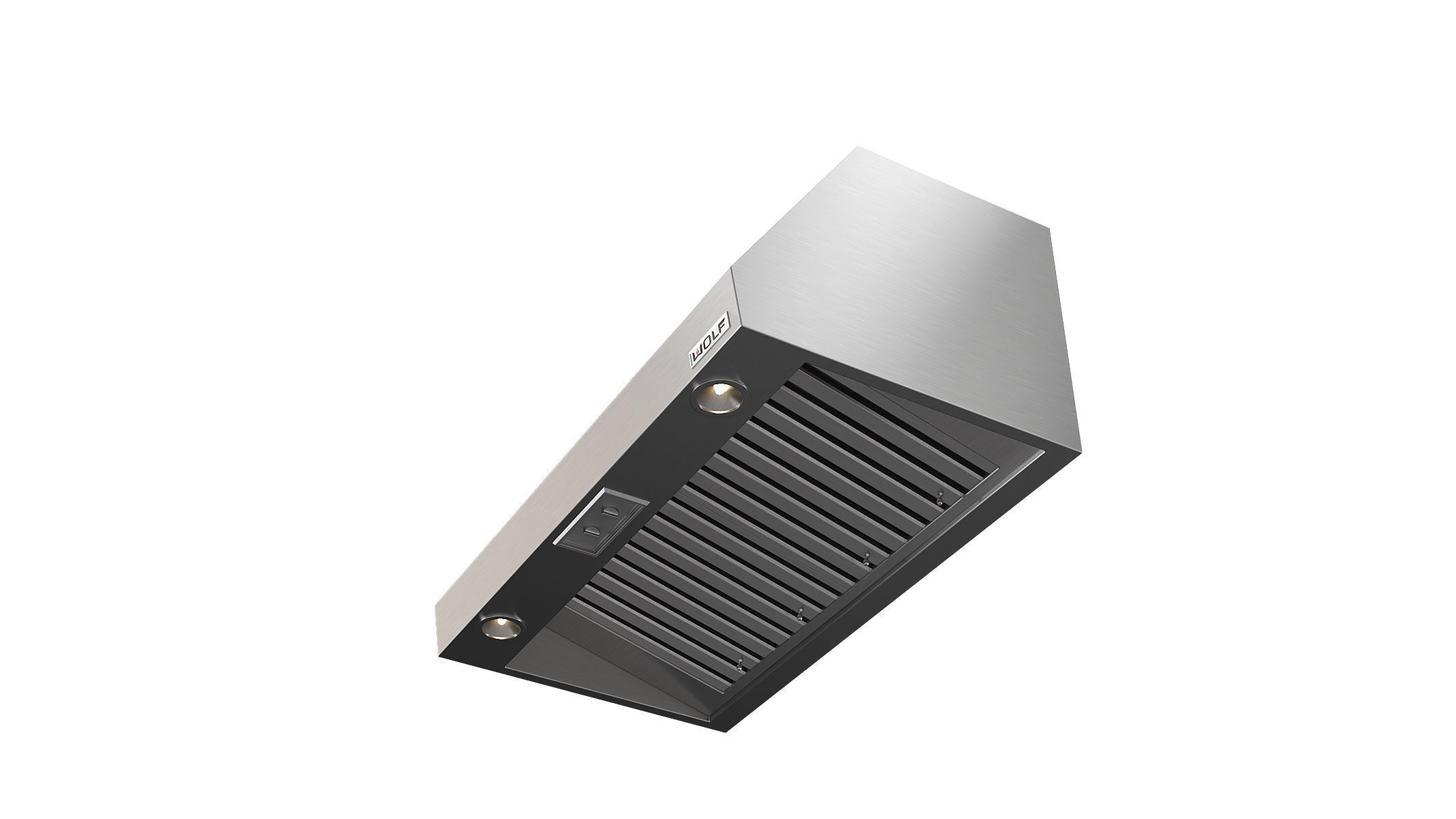 Wolf Wall Mount Canopy Range Hood PW422418 3D model_12