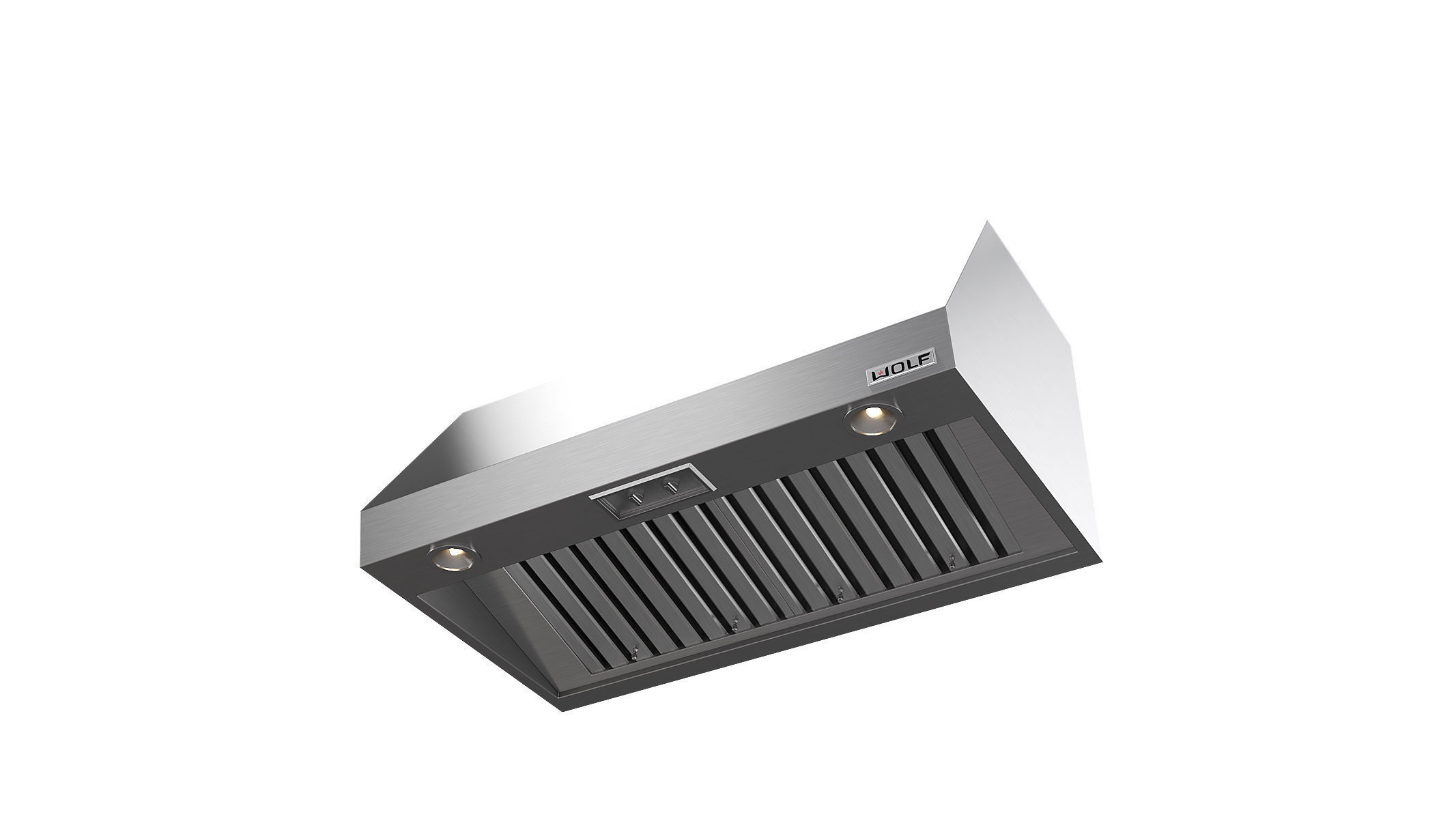 Wolf Wall Mount Canopy Range Hood PW422418 3D model_13