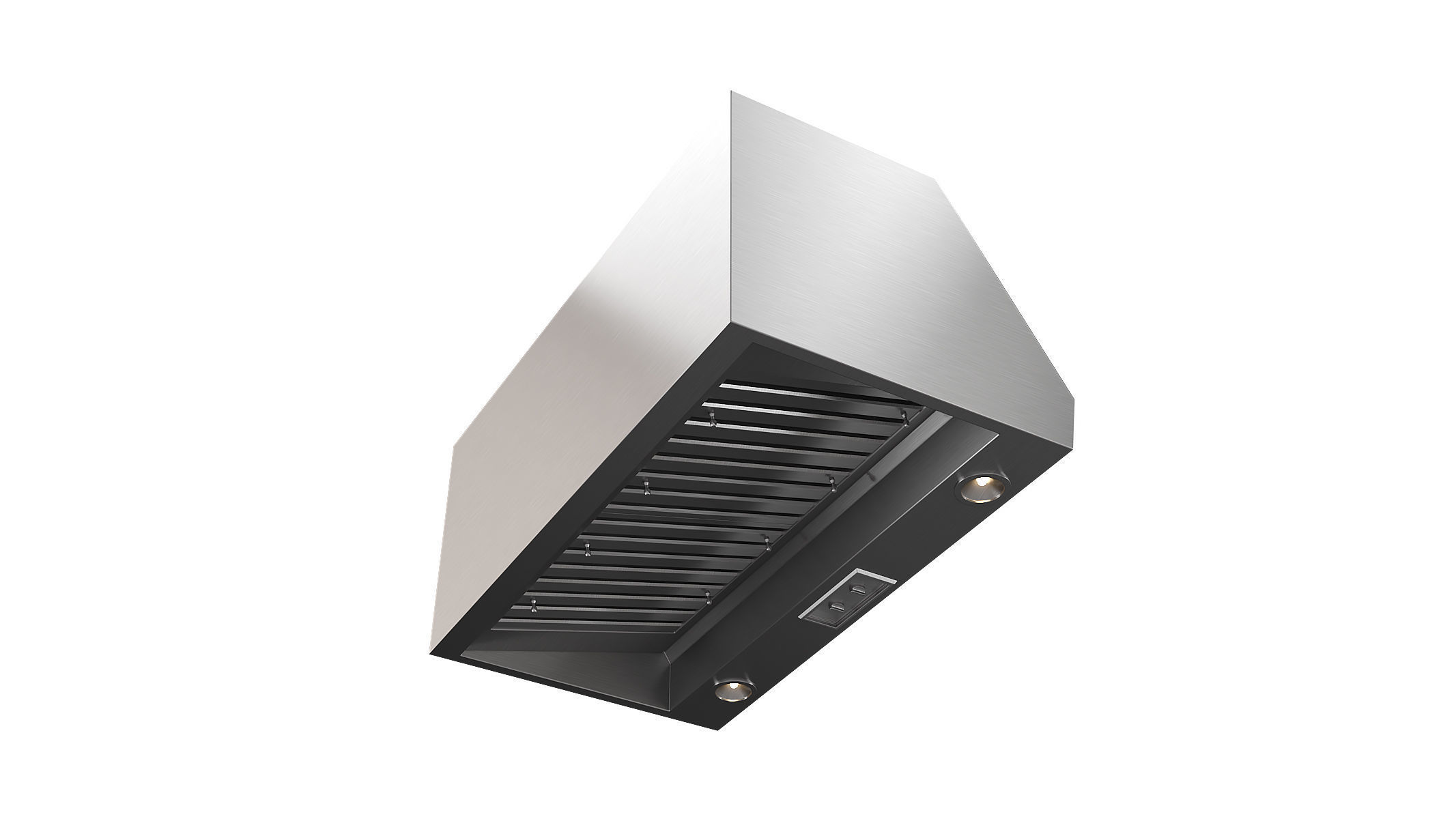 Wolf Wall Mount Canopy Range Hood PW422418 3D model_6