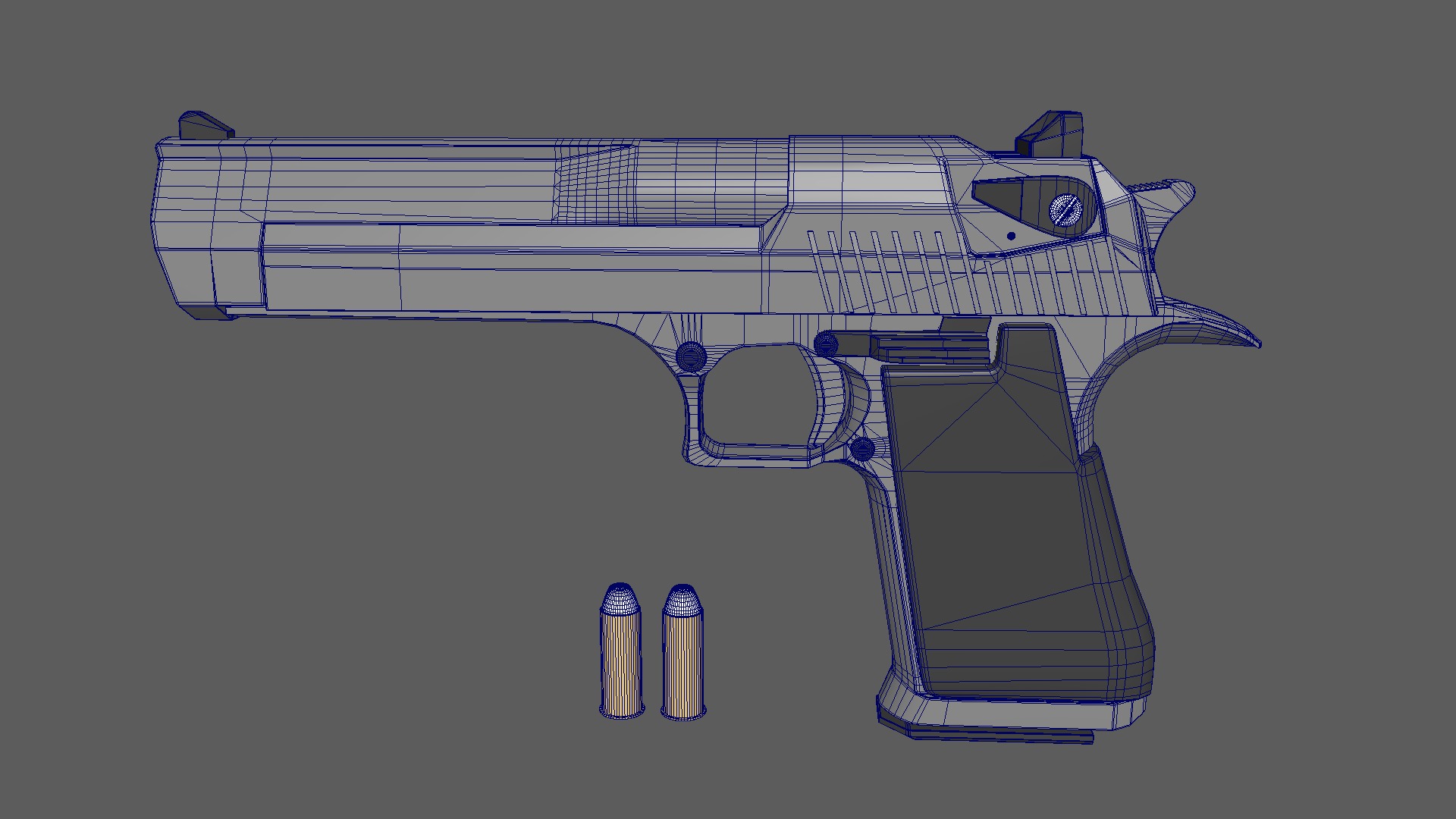 Pistol 3D model_6