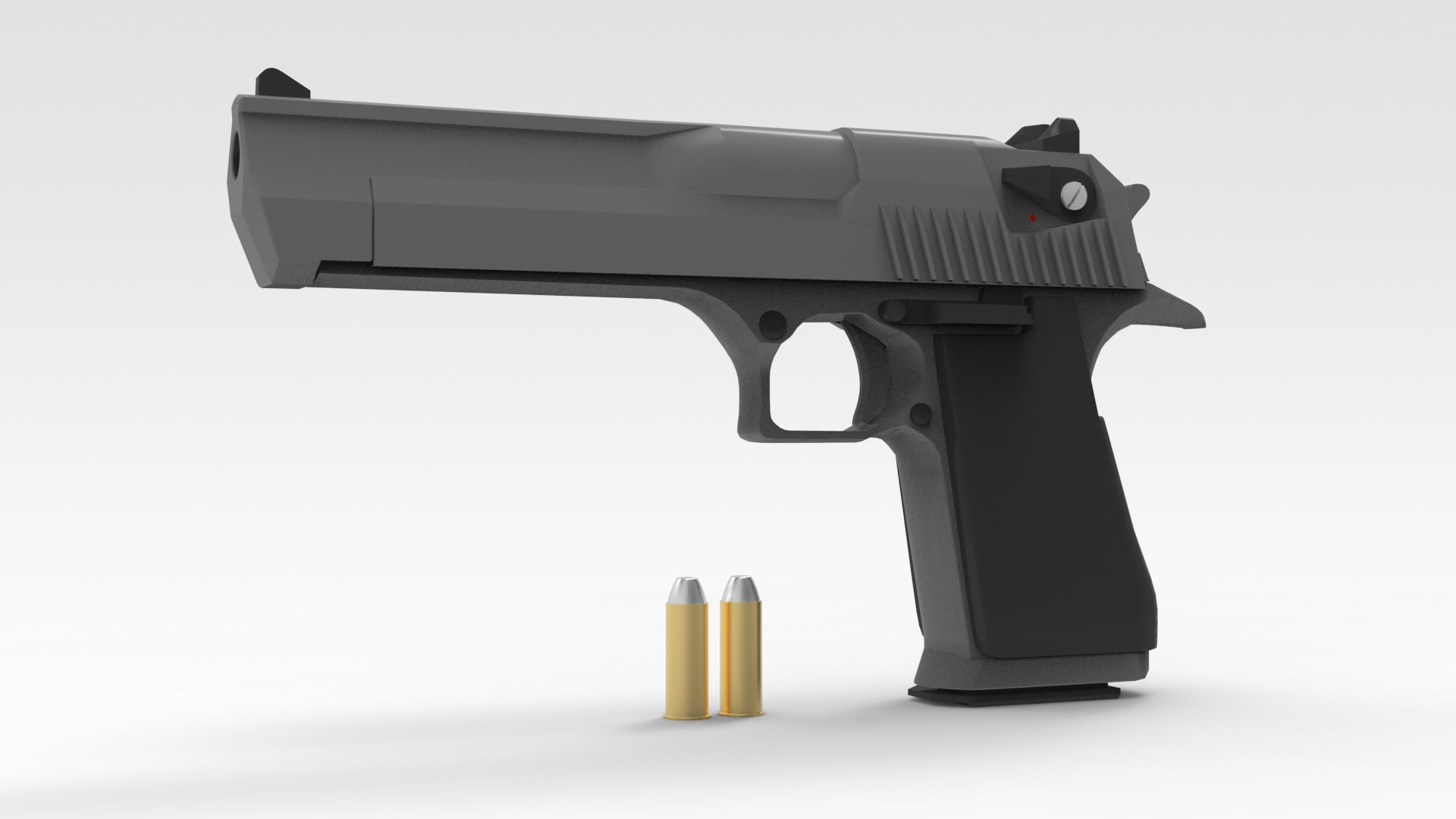Pistol 3D model_1