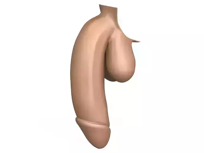 3D Print Ready Monster Penis