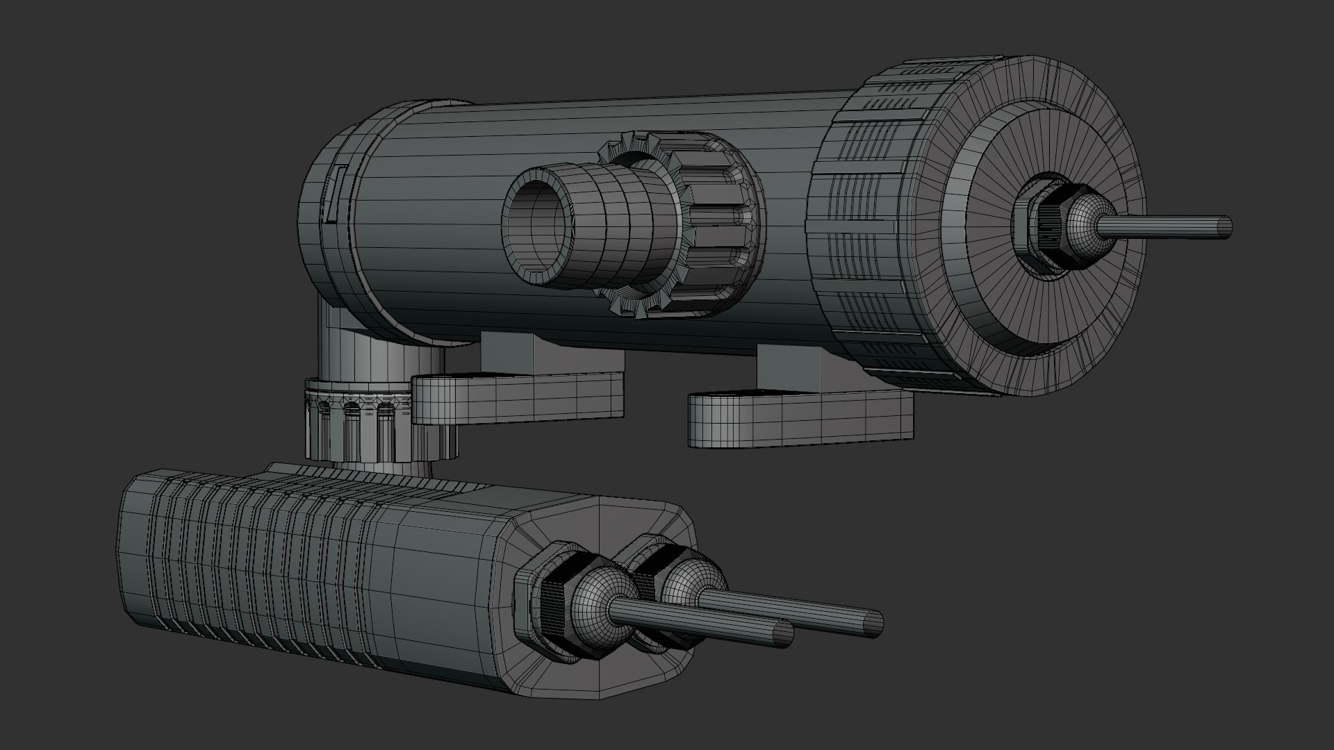 Fish Tank Lamp Filter showcase High detailed 3d model Low-poly 3D model_10