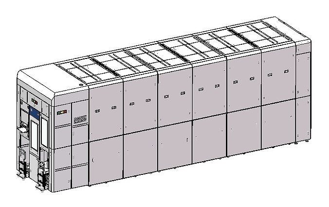 SMT Intelligent storage SMT intelligent electronic material rack 3D model