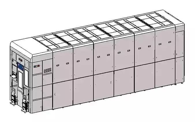 SMT Intelligent storage SMT intelligent electronic material rack 3D model SMT Intelligent storage SMT intelligent electronic material rack 3D model