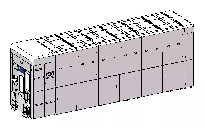 SMT Intelligent storage SMT intelligent electronic material rack 3D model_0
