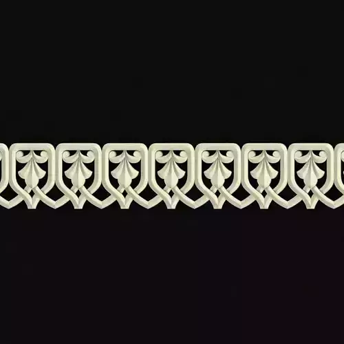 Central decor ornament for furniture