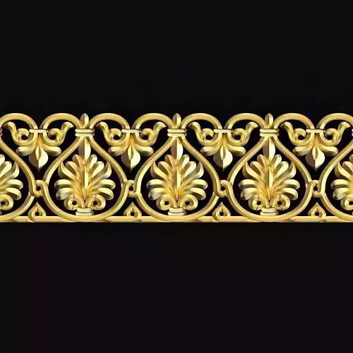 Central decor ornament for furniture