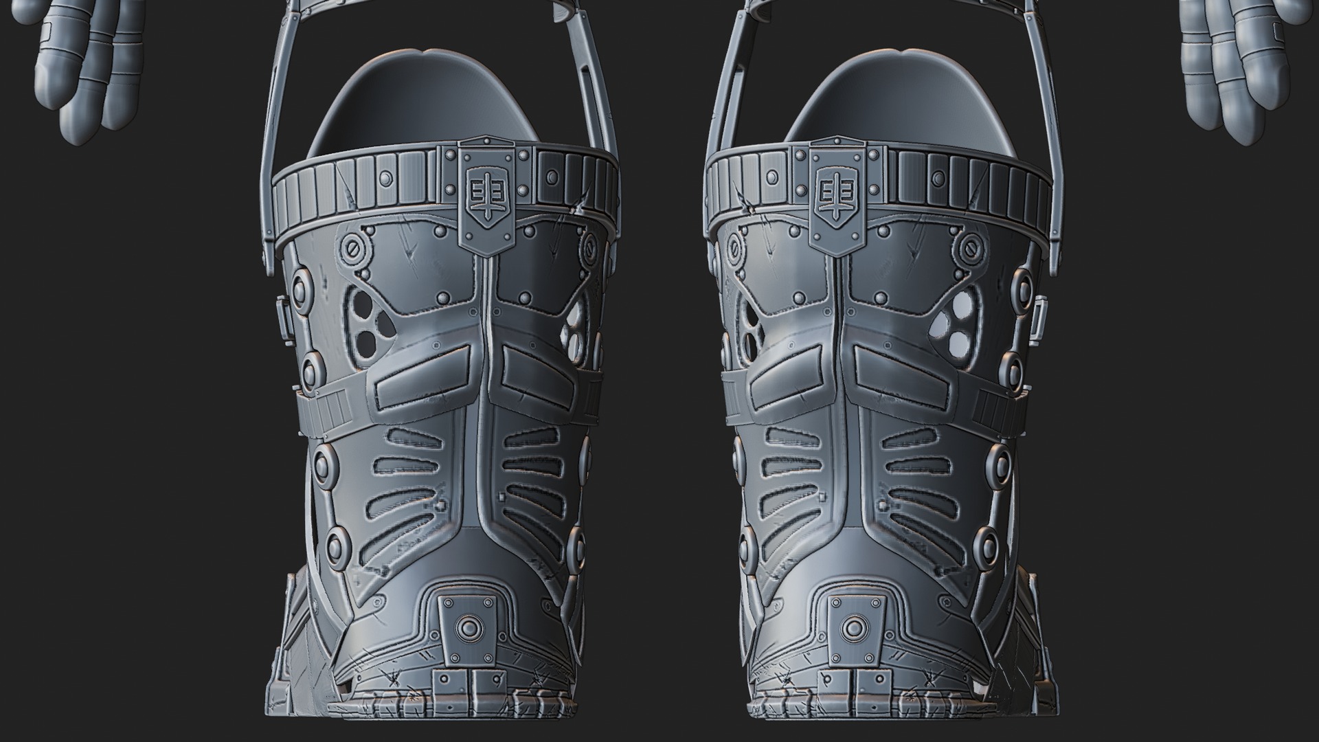 Cosplay Armor Gears of war 3 3d Print 3D print model_9