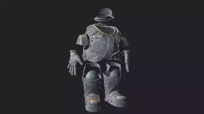 Cosplay Armor Gears of war 3 3d Print 3D print model