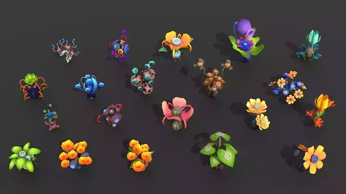 Biomechanical World - Plants and Flowers