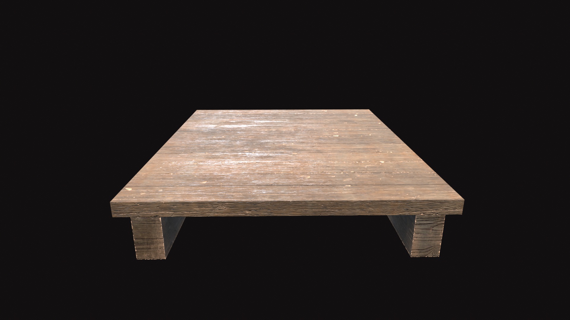 Medieval Floor V02 Low-poly 3D model_3