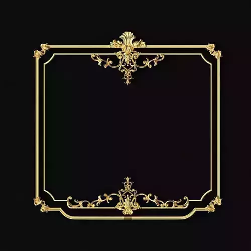 Central decor ornament for furniture