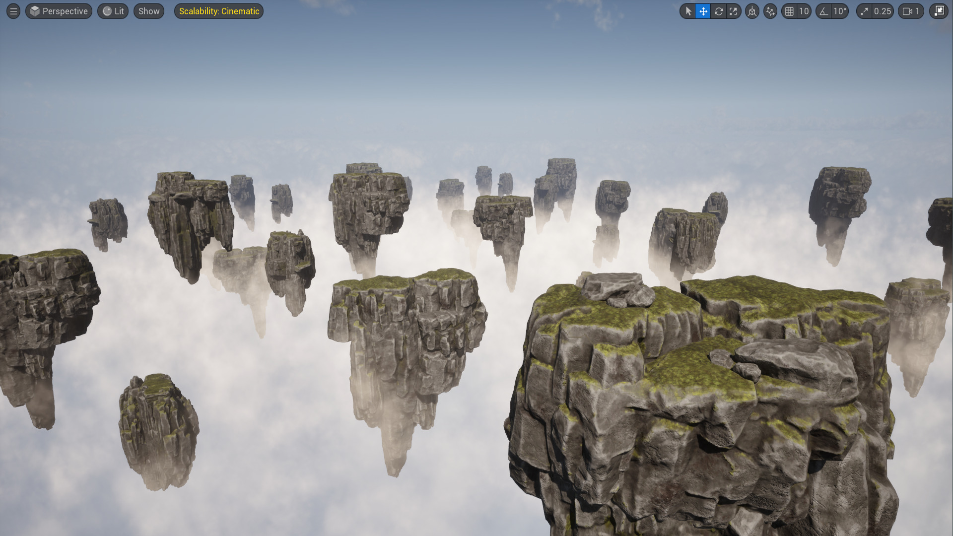 3DT Stylized Rocks and Cliffs Pack  Game Design  3D Asset Pack 3D model_13