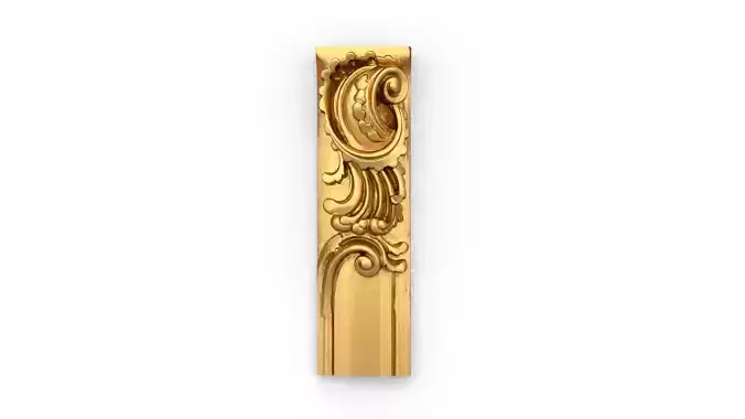 Classic decor ornament carved 33  3D model