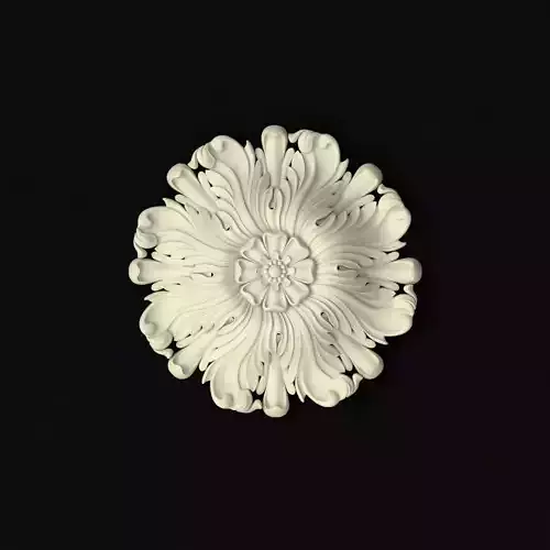 Central decor ornament for furniture