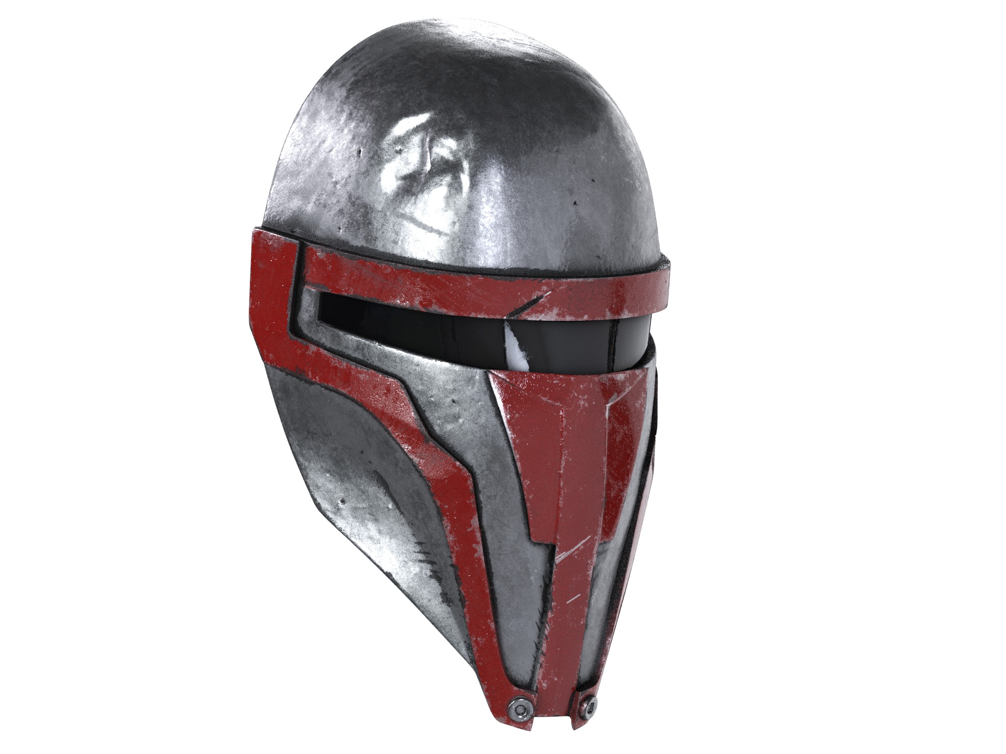 Darth Revan  Helmet Star Wars  mask armor kolor  3D print model_17