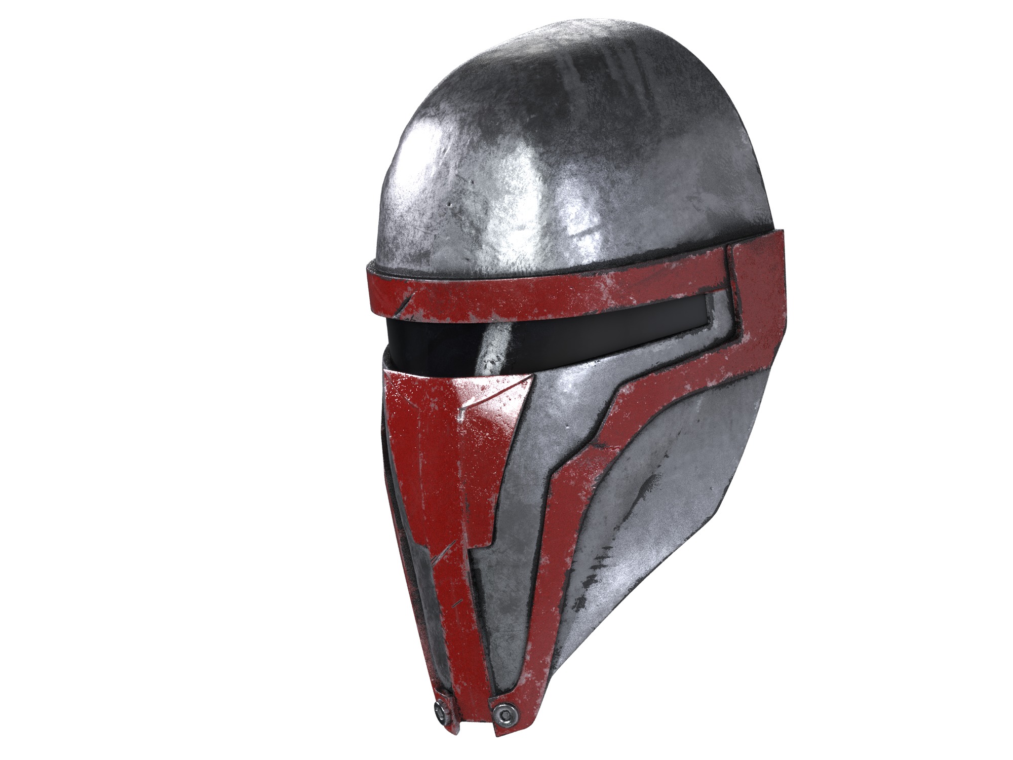 Darth Revan  Helmet Star Wars  mask armor kolor  3D print model_18