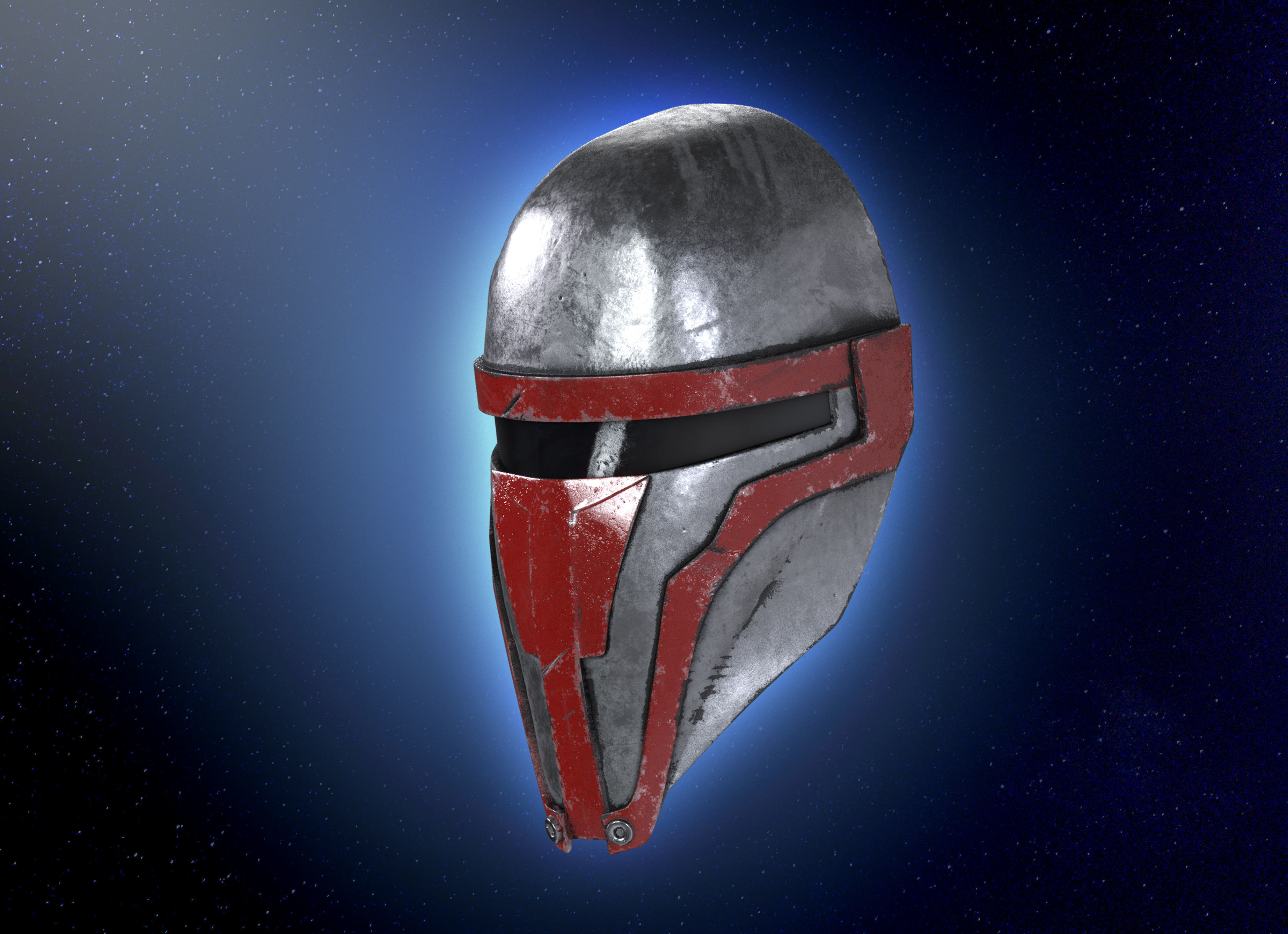 Darth Revan  Helmet Star Wars  mask armor kolor  3D print model_1
