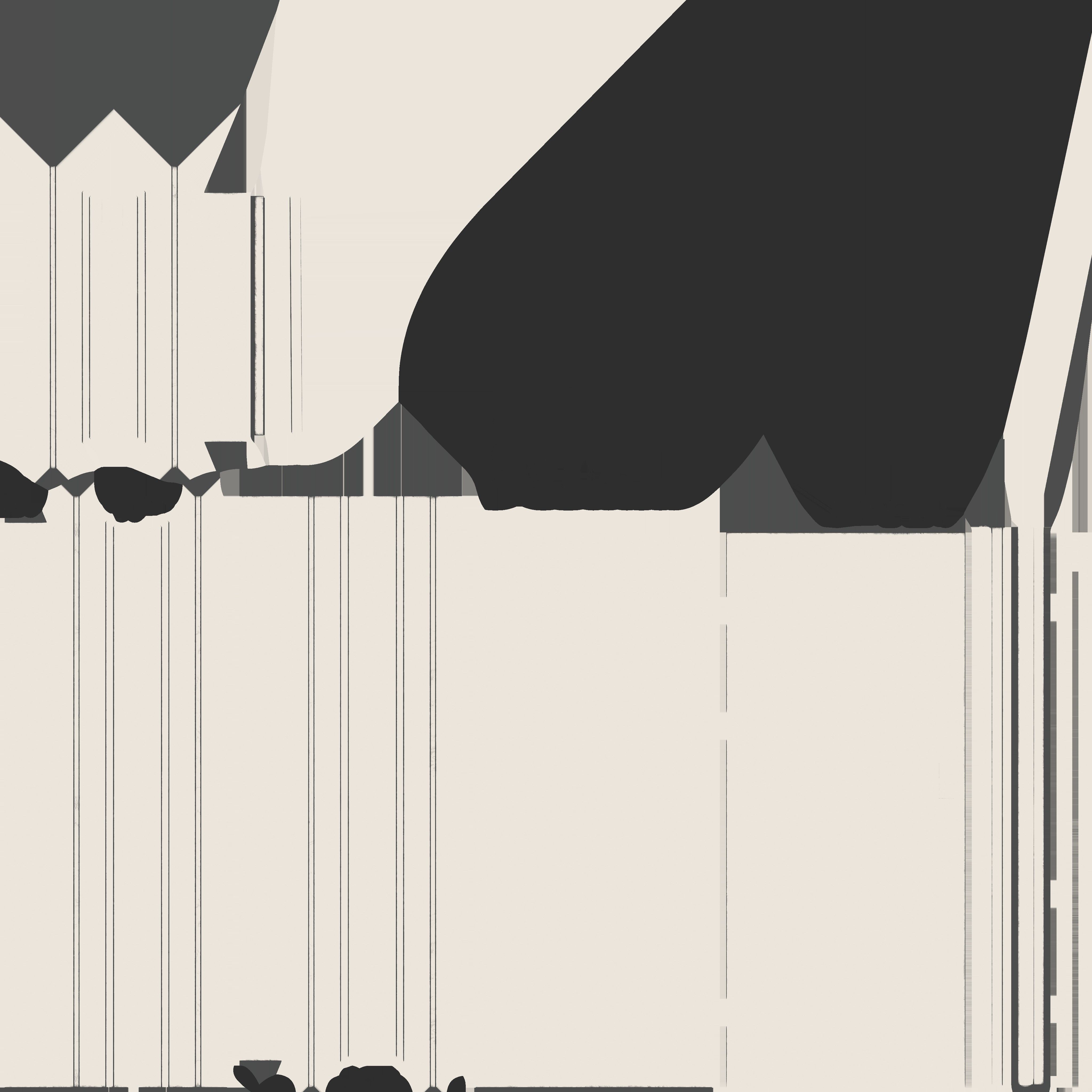 01 02 White Door Low-poly 3D model_5