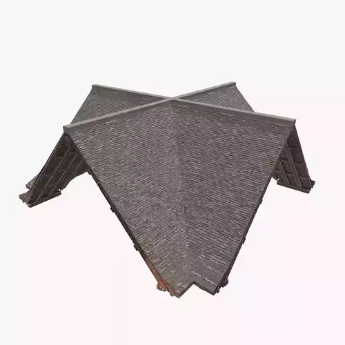 Medieval Roof V04