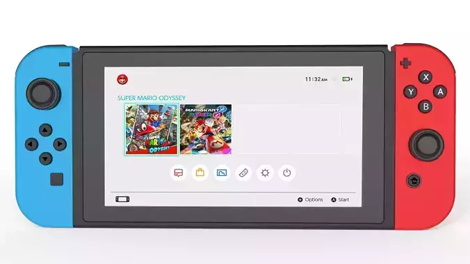 Nintendo Switch 3D model