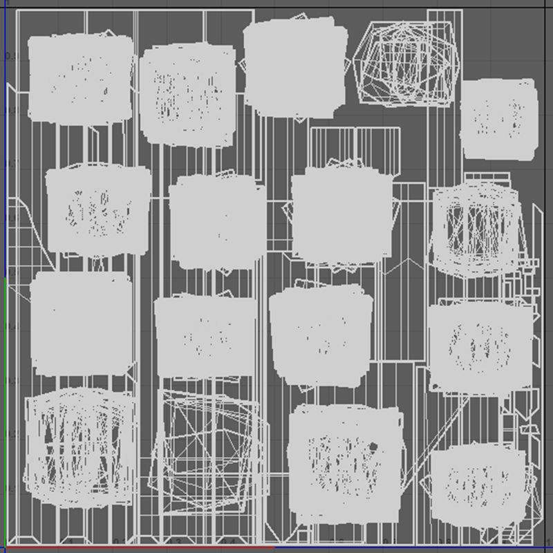 Medieval Roof V08 Low-poly 3D model_10