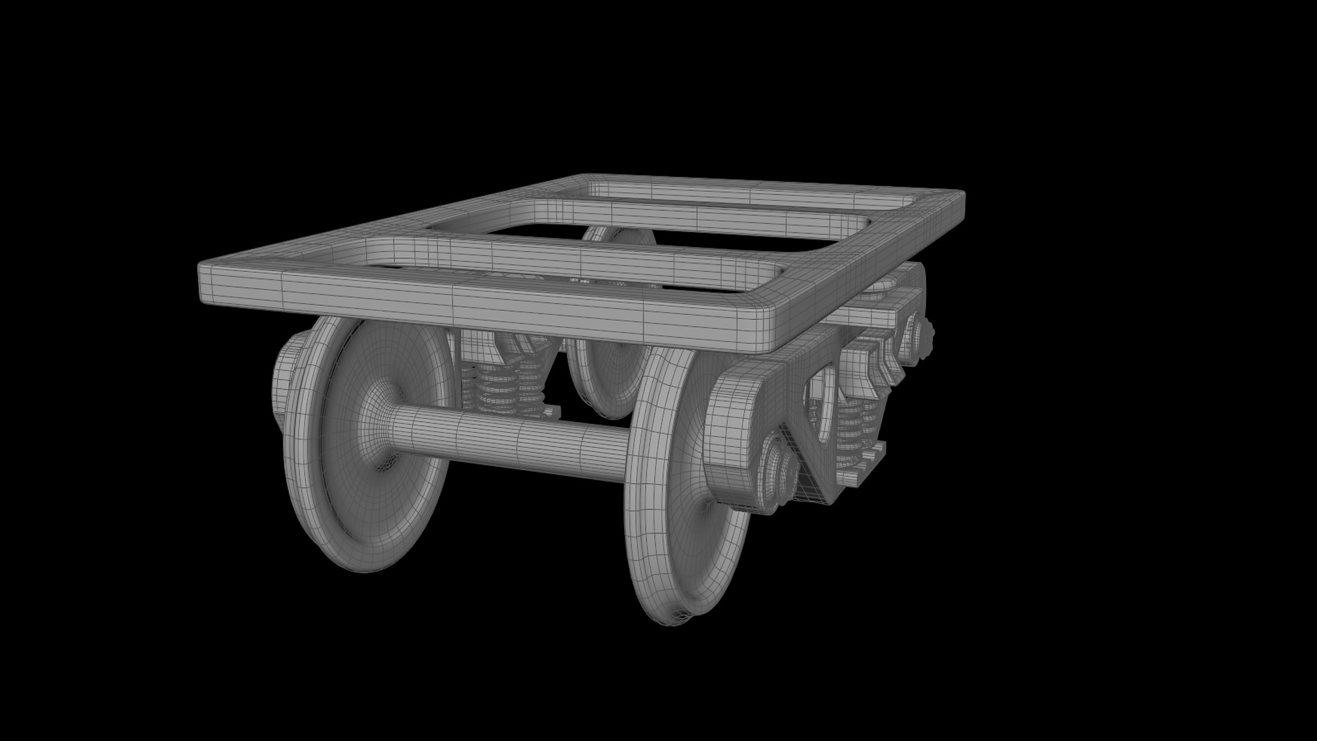 TRAIN BOGIE 3D model_4