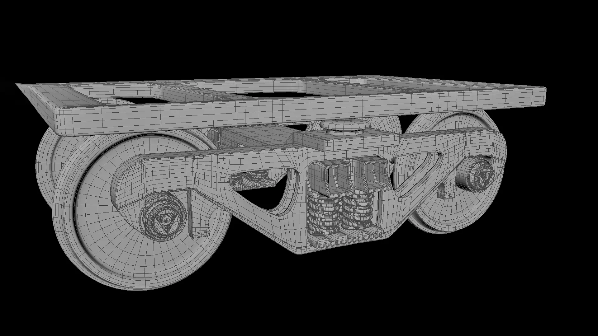 TRAIN BOGIE 3D model_0